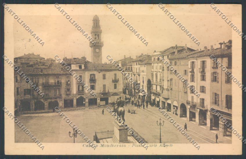 Alessandria Casale Monferrato cartolina LQ0587 – fronte
