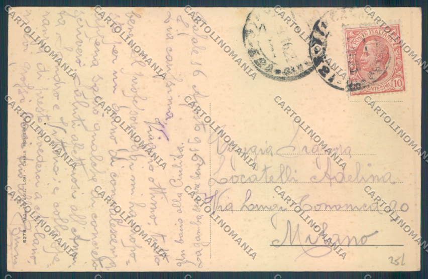 Alessandria Casale Monferrato cartolina LQ0587 – retro