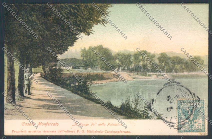 Alessandria Casale Monferrato cartolina LQ0588 – fronte