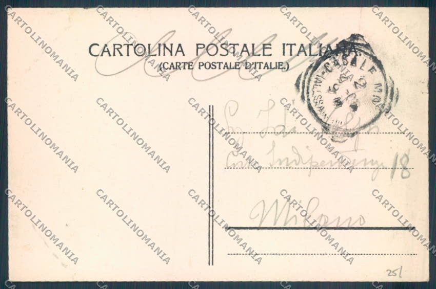 Alessandria Casale Monferrato cartolina LQ0588 – retro