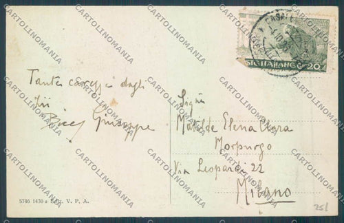 Alessandria Casale Monferrato cartolina LQ0593 – retro
