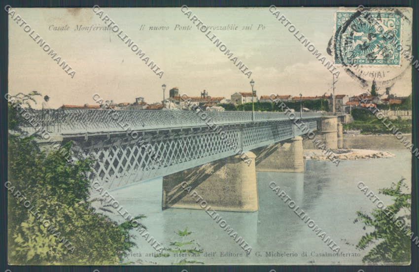 Alessandria Casale Monferrato cartolina LQ0597 – fronte