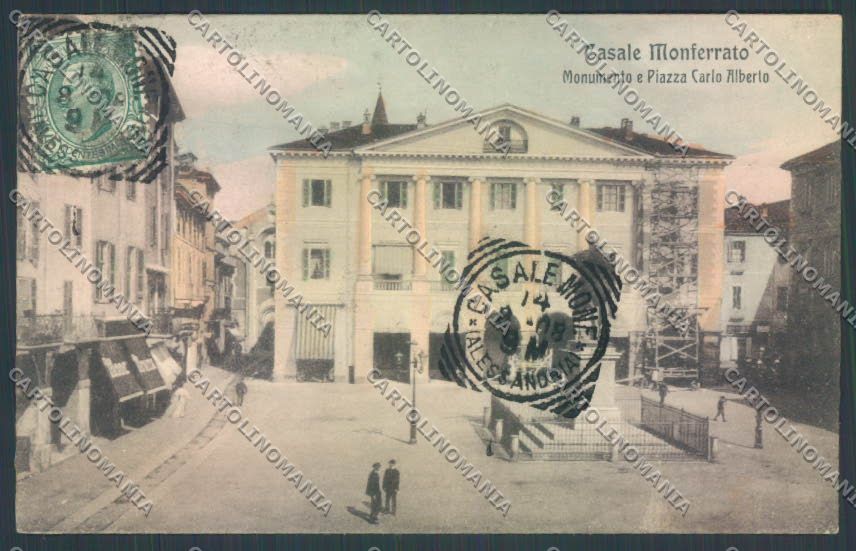 Alessandria Casale Monferrato cartolina LQ0598 – fronte