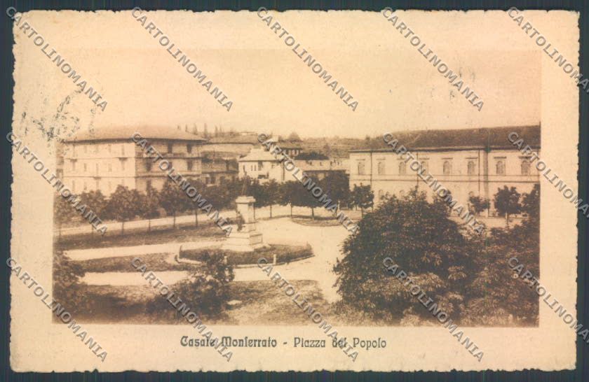Alessandria Casale Monferrato PIEGA cartolina LQ0601 – fronte