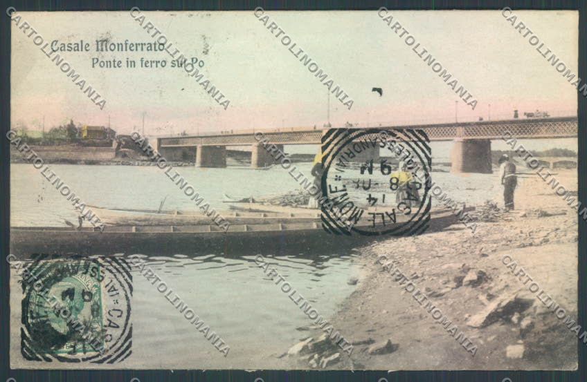 Alessandria Casale Monferrato cartolina LQ0605 – fronte