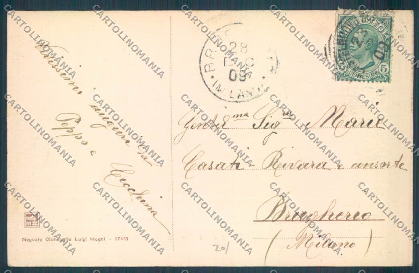 Alessandria Castelnuovo Scrivia cartolina LQ0611 – retro