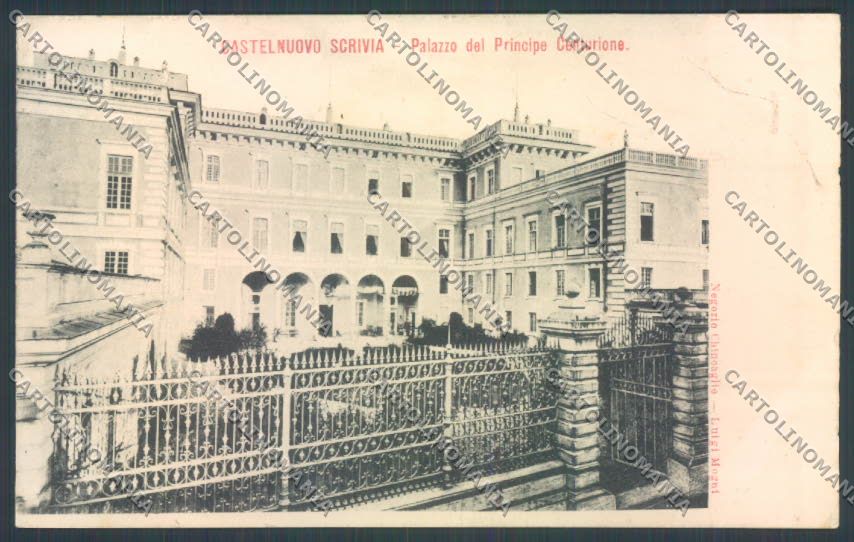 Alessandria Castelnuovo Scrivia PIEGHINE cartolina LQ0612 – fronte