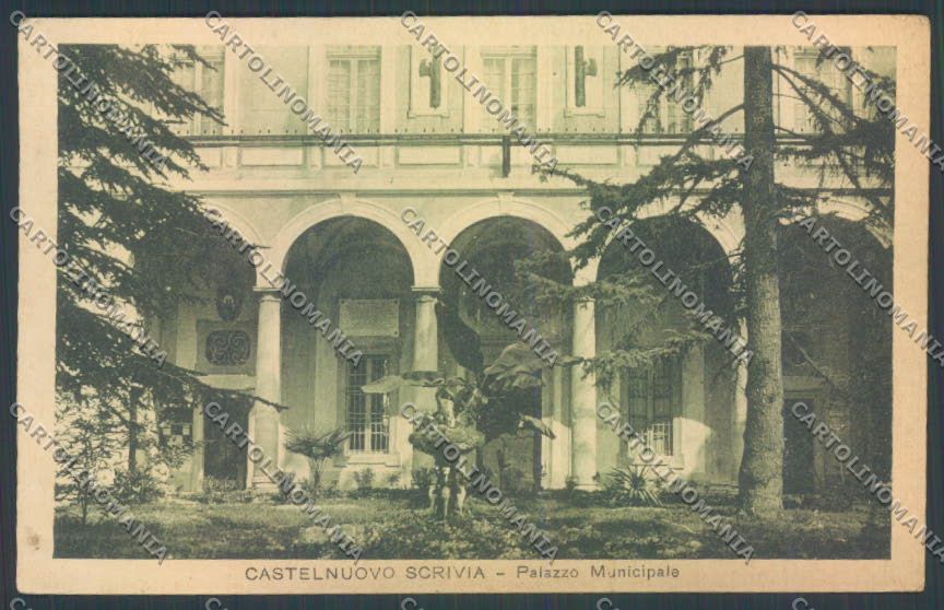 Alessandria Castelnuovo Scrivia Fascismo cartolina LQ0615 – fronte