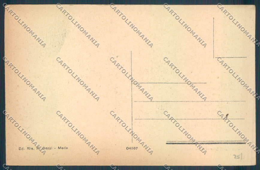 Alessandria Castelnuovo Scrivia Fascismo cartolina LQ0615 – retro