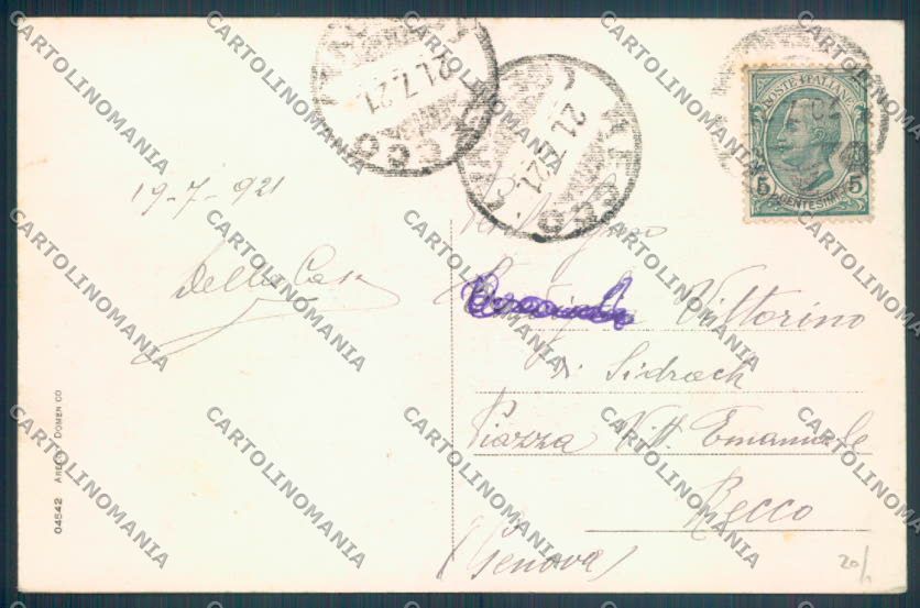 Alessandria Gavi cartolina LQ0641 – retro