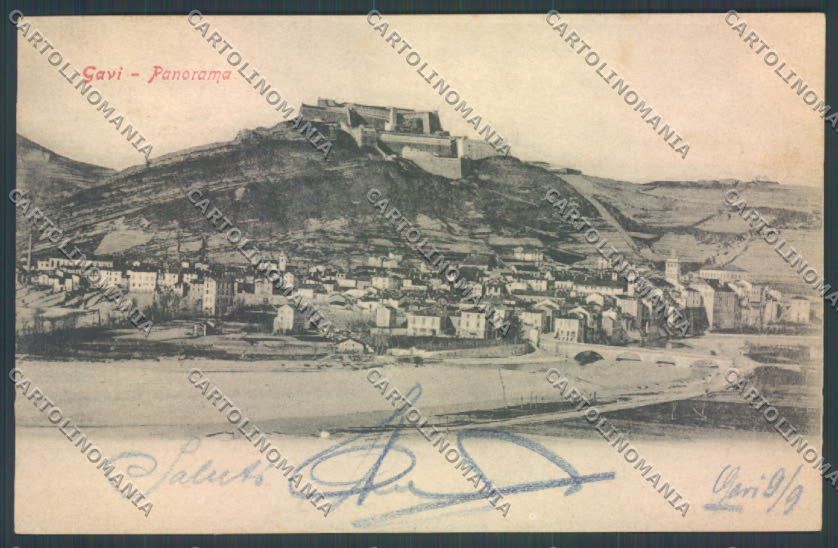 Alessandria Gavi cartolina LQ0649 – fronte