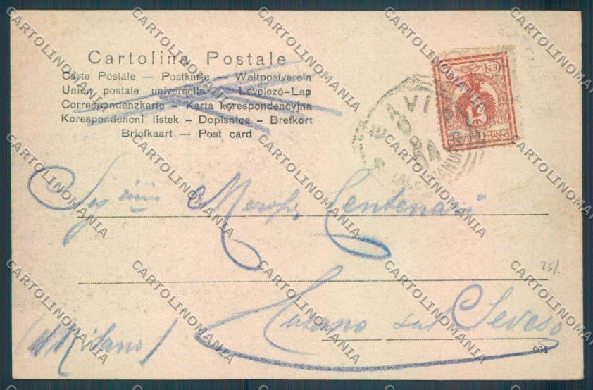 Alessandria Gavi cartolina LQ0649 – retro
