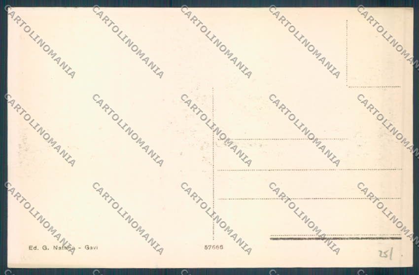 Alessandria Gavi cartolina LQ0650 – retro