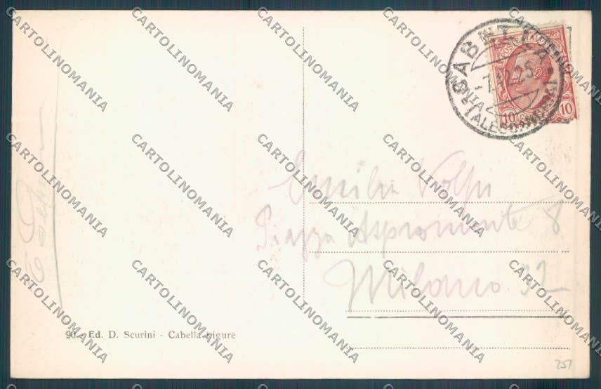 Alessandria Cabella Ligure cartolina LQ0657 – retro