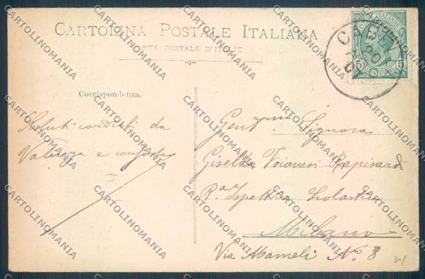 Alessandria Cabella Ligure cartolina LQ0660 – retro