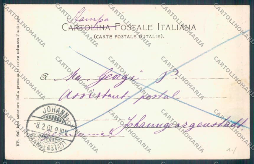 Alessandria Cremolino cartolina LQ0673 – retro