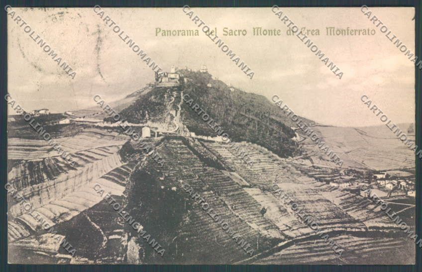 Alessandria Serralunga di Crea cartolina LQ0696 – fronte