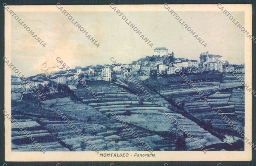 Alessandria Montaldeo ABRASA cartolina LQ0700 – fronte