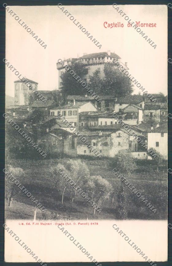 Alessandria Mornese cartolina LQ0703 – fronte