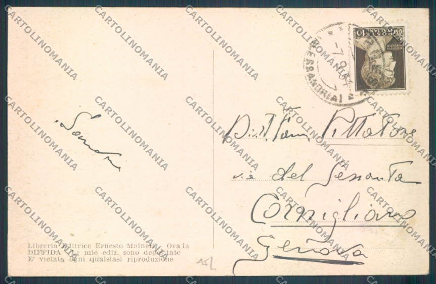 Alessandria Mornese cartolina LQ0704 – retro