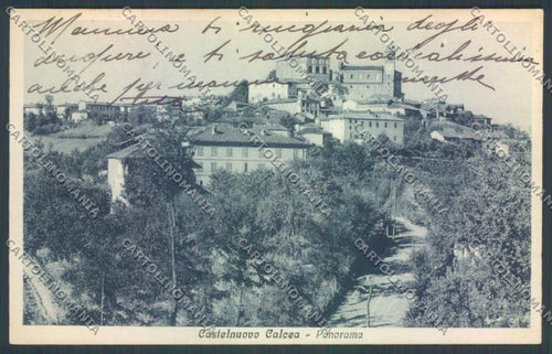 Alessandria Castelnuovo Calcea cartolina LQ0725 – fronte