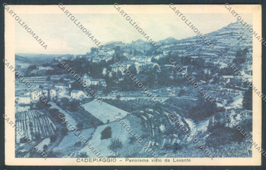 Alessandria Parodi Ligure Cadepiaggio cartolina LQ0732 – fronte