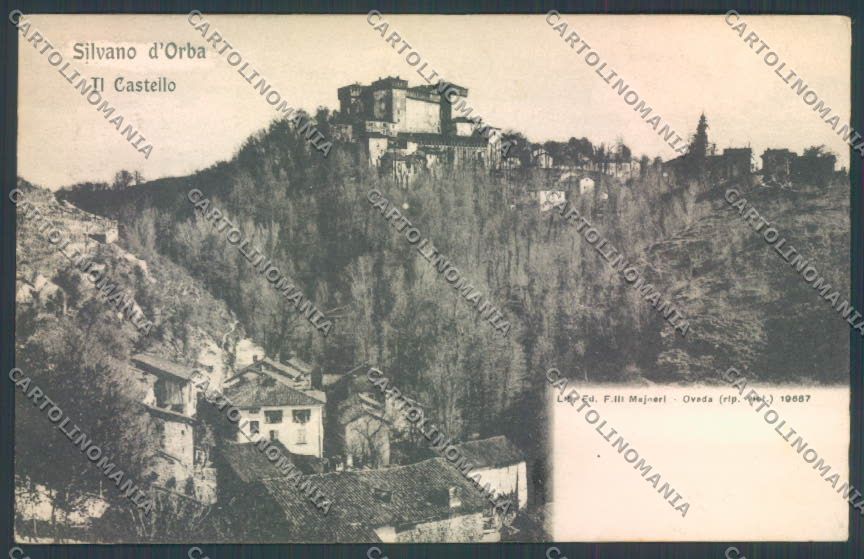 Alessandria Silvano d'Orba cartolina LQ0735 – fronte