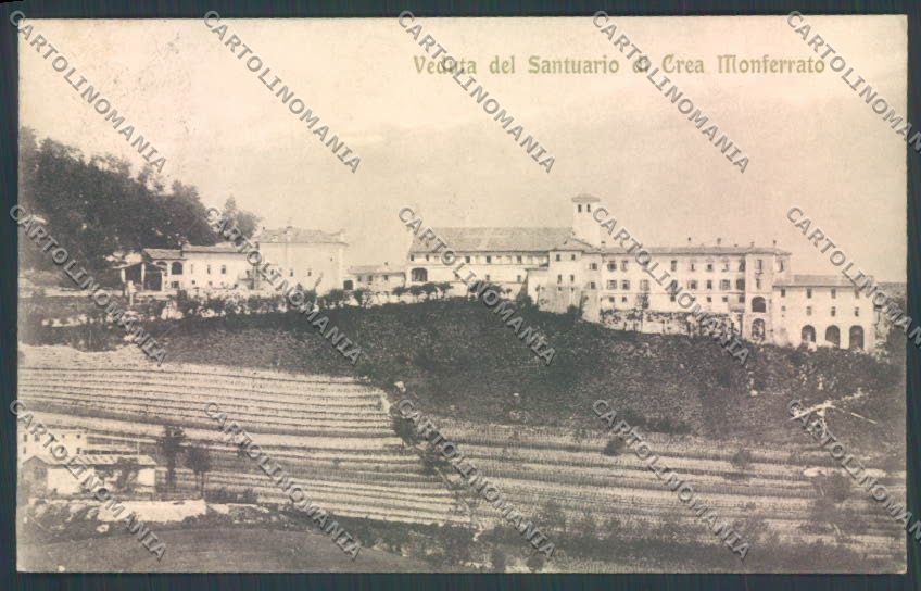 Alessandria Crea Monferrato cartolina LQ0758 – fronte