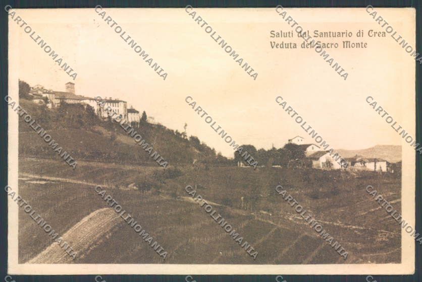 Alessandria Crea Monferrato cartolina LQ0760 – fronte