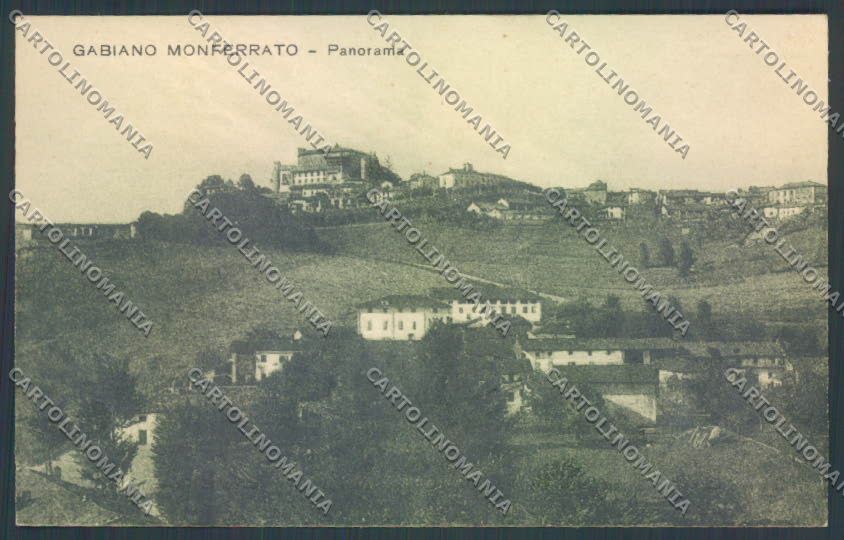 Alessandria Gabiano Monferrato cartolina LQ0780 – fronte