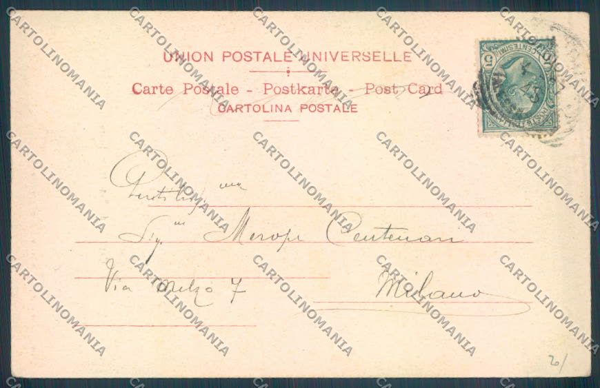 Alessandria Casaleggio Boiro cartolina LQ0783 – retro