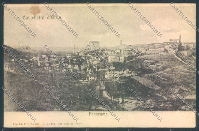 Alessandria Castelletto d'Orba cartolina LQ0793 – fronte