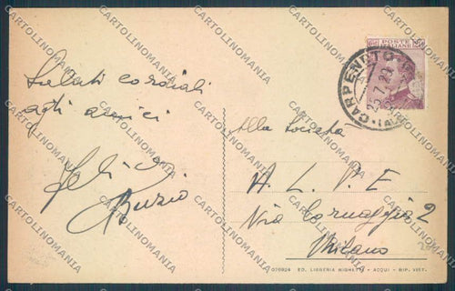Alessandria Acqui Carpeneto cartolina LQ0794 – retro