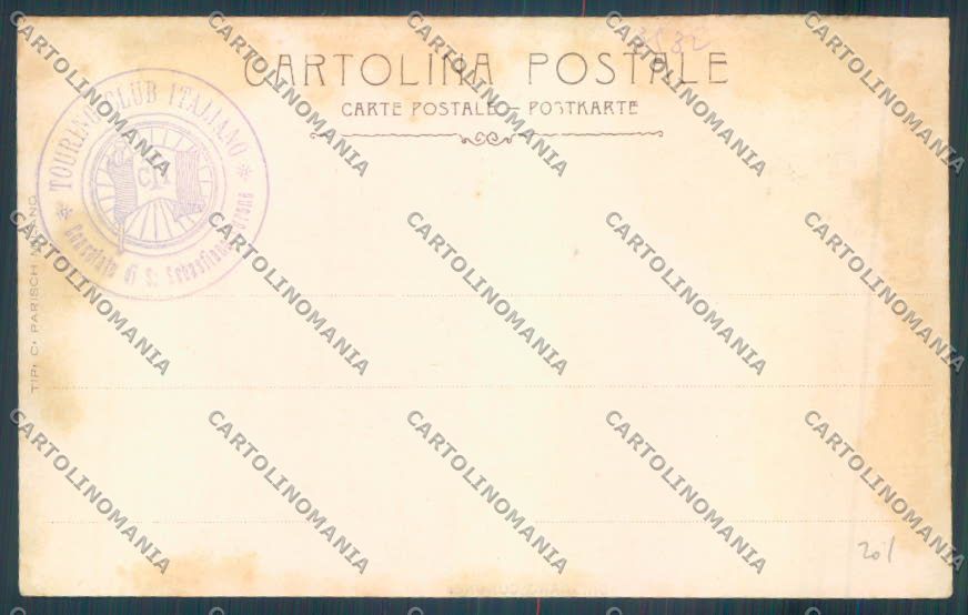 Alessandria Brignano Curone cartolina LQ0799 – retro