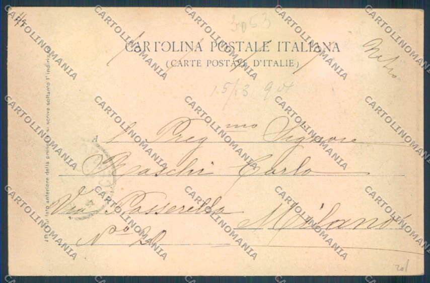 Alessandria Oviglio cartolina LQ0804 – retro