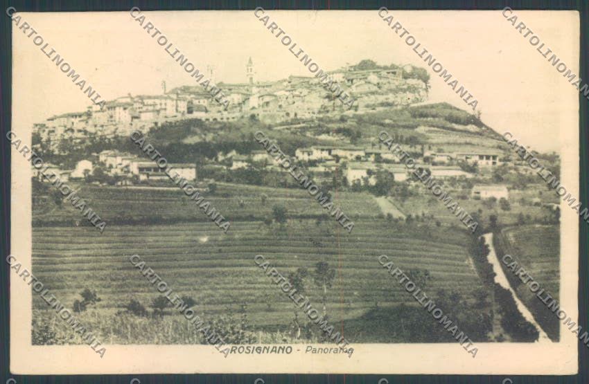 Alessandria Rosignano cartolina LQ0823 – fronte