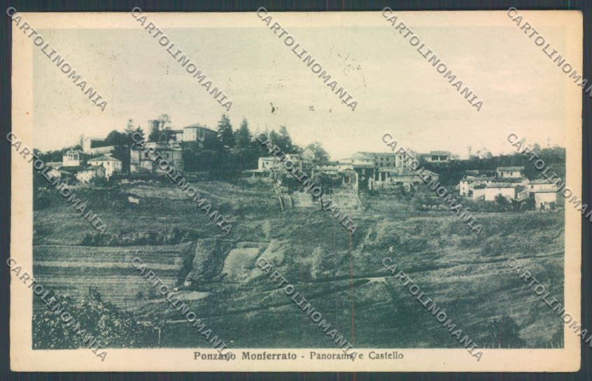 Alessandria Ponzano Monferrato cartolina LQ0827 – fronte