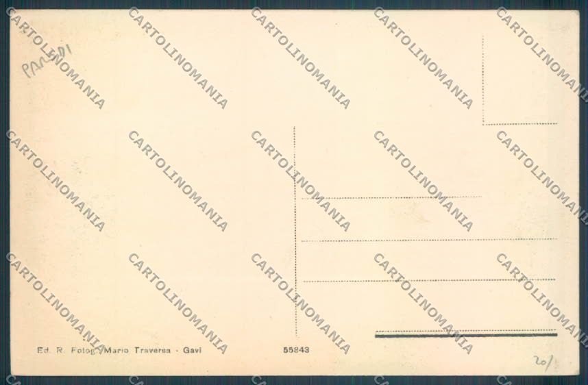 Alessandria Parodi Ligure Cadepiaggio cartolina LQ0830 – retro