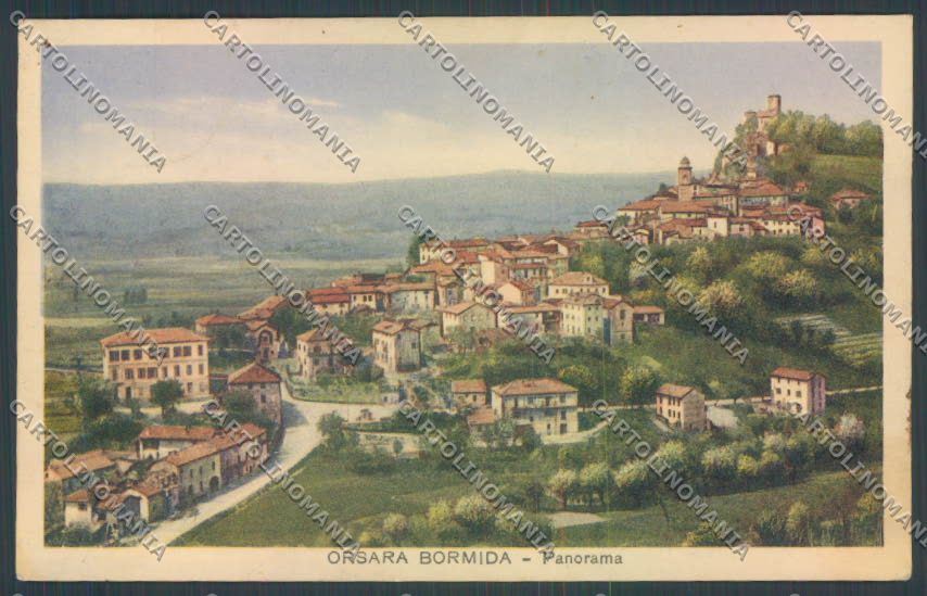 Alessandria Orsara Bormida cartolina LQ0831 – fronte