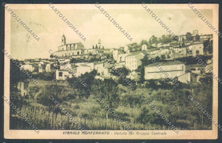 Alessandria Vignale Monferrato cartolina LQ0835 – fronte