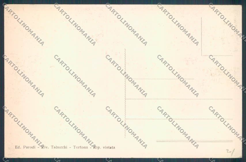 Alessandria Sarezzano cartolina LQ0849 – retro