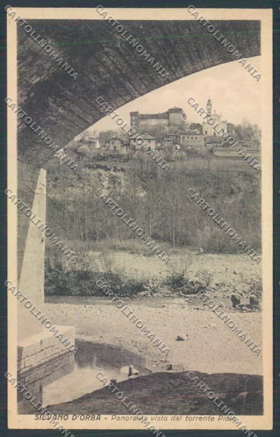 Alessandria Silvano d'Orba cartolina LQ0859 – fronte