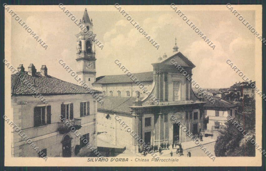 Alessandria Silvano d'Orba cartolina LQ0861 – fronte