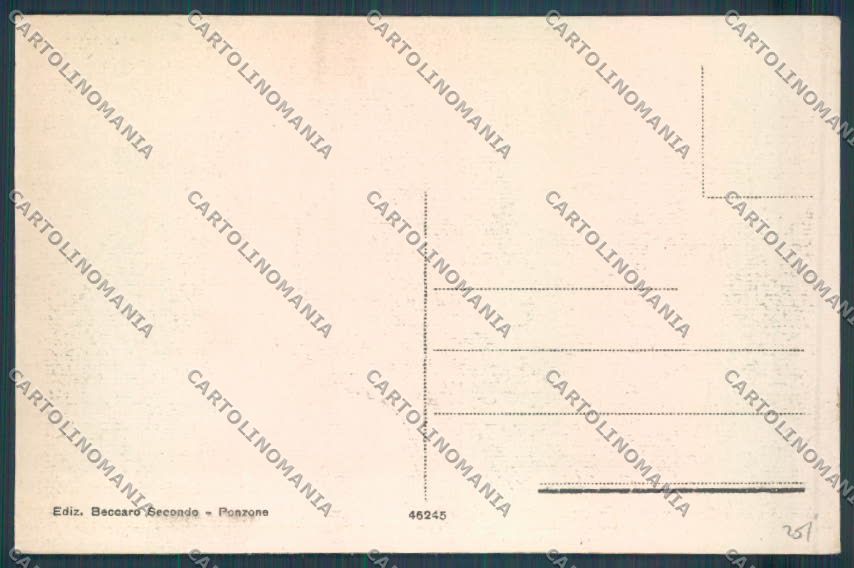 Alessandria Ponzone cartolina LQ0892 – retro