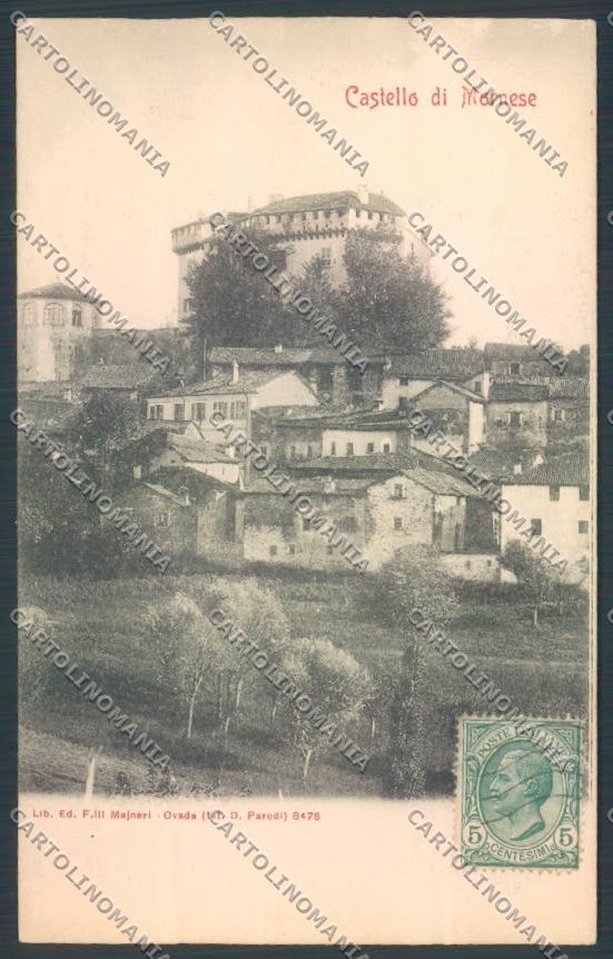 Alessandria Mornese cartolina LQ0898 – fronte