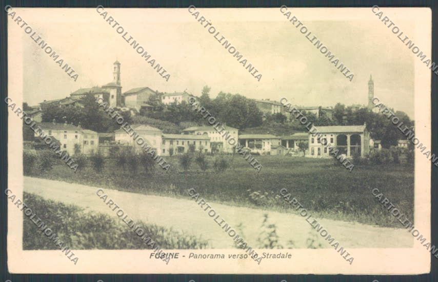 Alessandria Fubine SCOLLATA cartolina LQ0900 – fronte