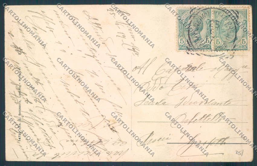 Alessandria Ponzano Monferrato cartolina LQ0902 – retro