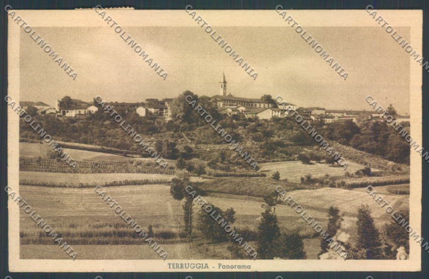 Alessandria Terruggia cartolina LQ0911 – fronte