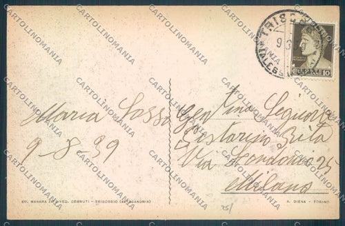 Alessandria Trisobbio cartolina LQ0915 – retro