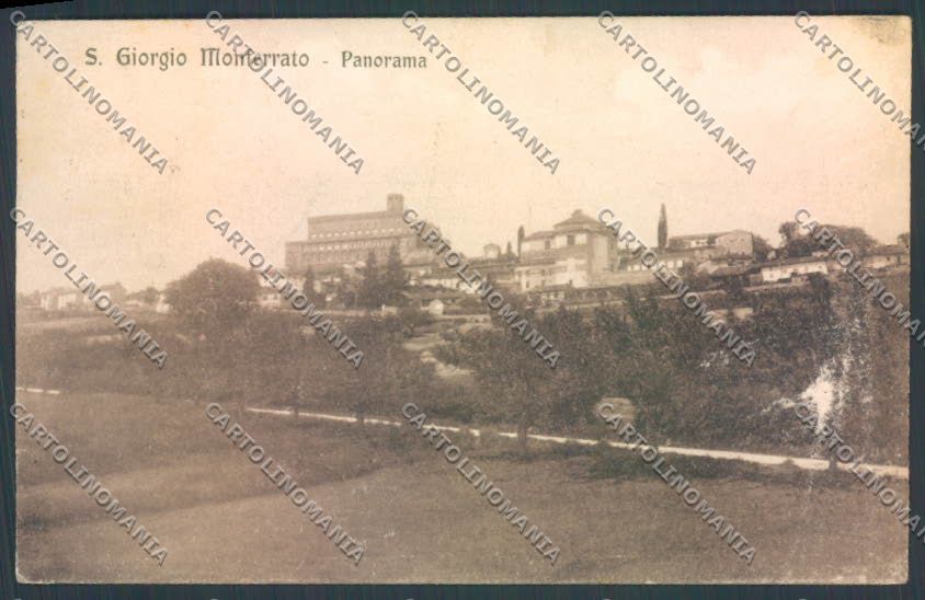 Alessandria San Giorgio Monferrato cartolina LQ0919 – fronte